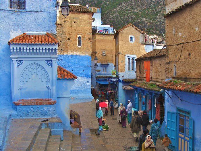 Vila Dar Yassir Šafšawán Exteriér fotografie